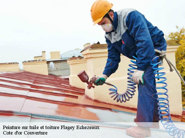 Peinture sur tuile 21640