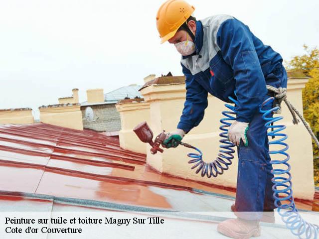Peinture sur tuile 21110